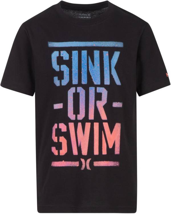 Hurley Boys' Don't Sink Short Sleeve T-Shirt