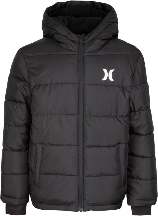 Hurley Boys' Summit Full-Zip Puffer Jacket