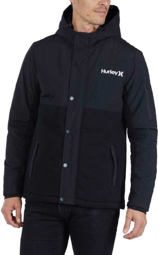 Hurley Men's Brett Fleece Full-Zip Jacket