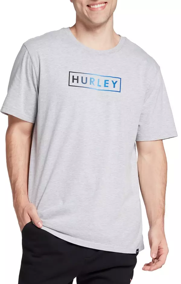 Hurley Men's Boxed Gradient Graphic T-Shirt