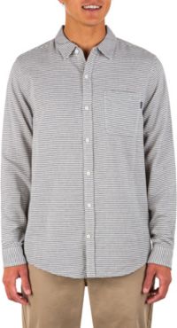 Hurley Men's Portland Flannel Long Sleeve Shirt