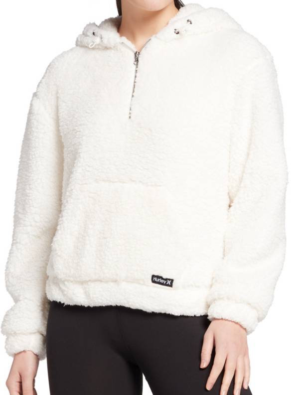 Hurley Women's Babor Fur 1/2 Zip Jacket