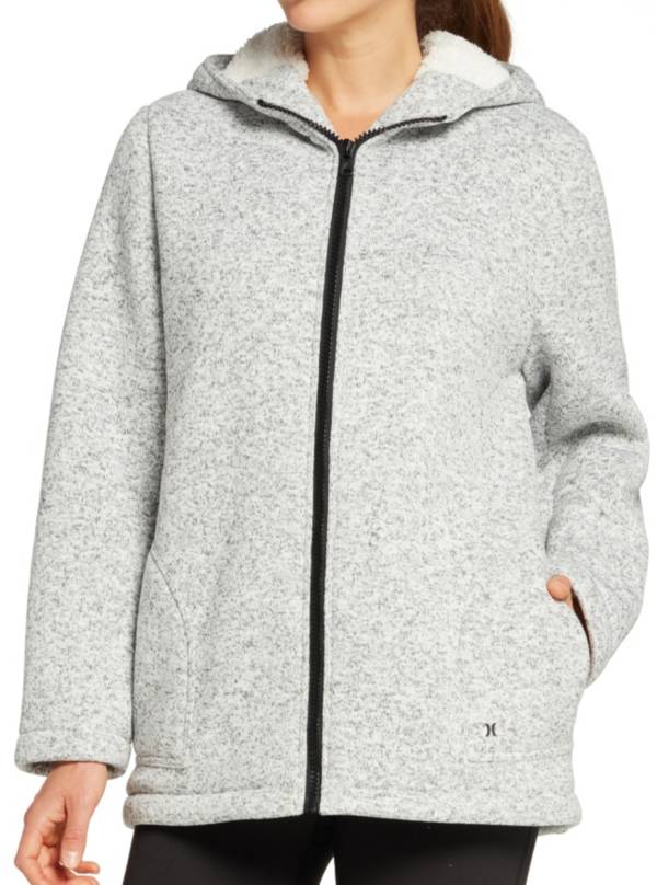 Hurley Women's Sweater Knit Jacket