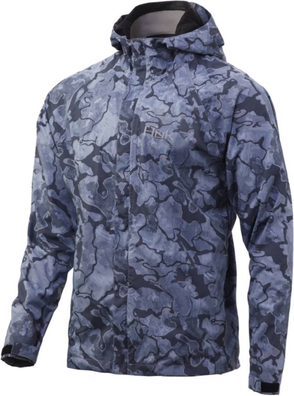 HUK Men's Gunwale Camo Rain Jacket