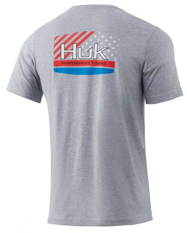 HUK Men's Stars and Stripes Graphic T-Shirt