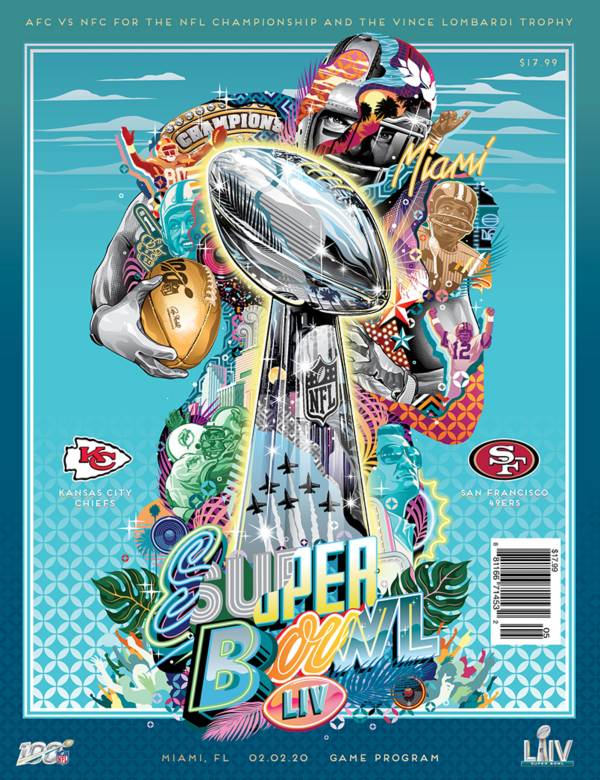 NFL Super Bowl LIV Game Program