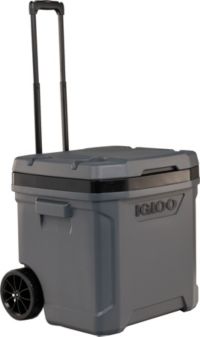 Igloo 60 Quart Latitude Roller Cooler - White/Stratos Gray