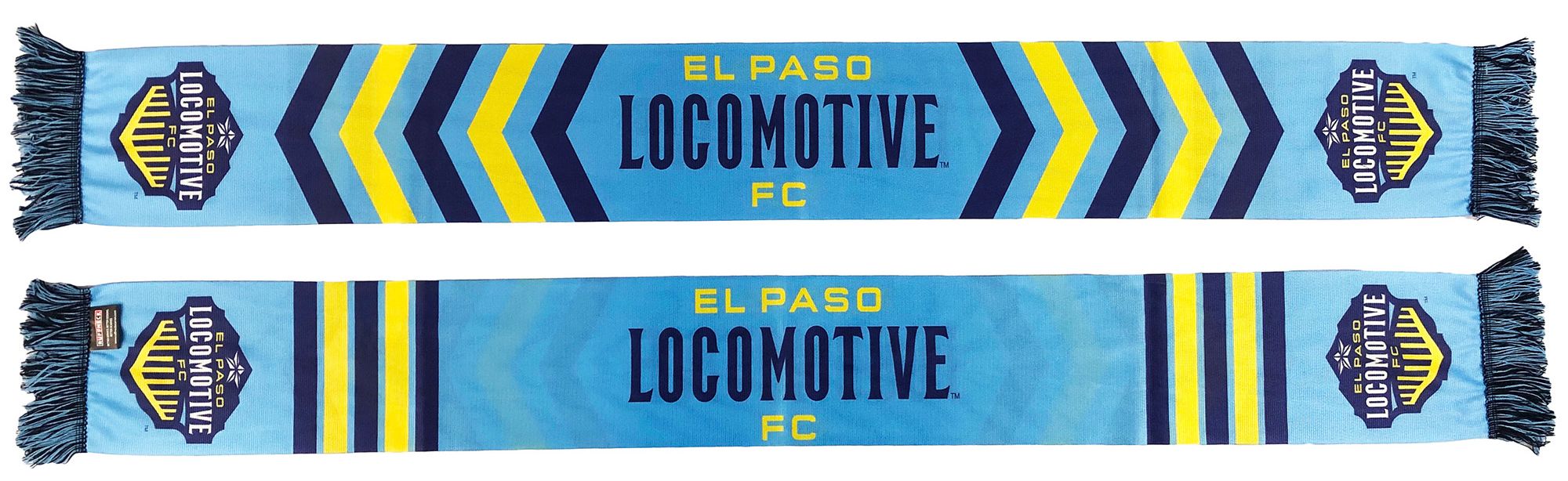 Ruffneck Scarves El Paso Locomotive FC Chevrons Sublimated Scarf product image