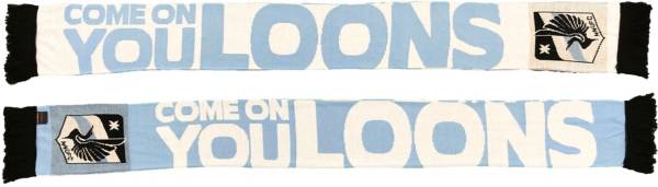 Ruffneck Scarves Minnesota United FC Come On You Loons Jacquard Knit Scarf