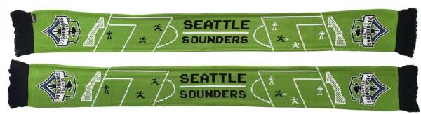 Ruffneck Scarves Seattle Sounders 8-Bit Scarf