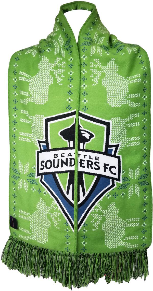 Ruffneck Scarves Seattle Sounders Ugly Sweater Scarf