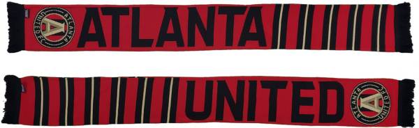 Ruffneck Scarves Atlanta United FC Stripes Jacquard Knit Scarf