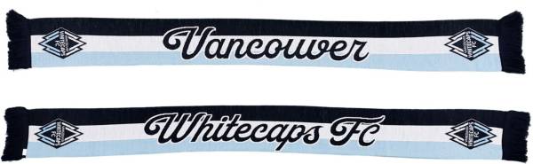 Ruffneck Scarves Vancouver Whitecaps Script HD Knit Scarf