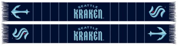 Ruffneck Scarves Seattle Kraken Pinstripe Scarf