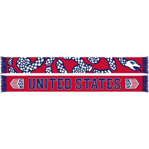 Ruffneck USA Soccer Snake Jacquard Knit Scarf