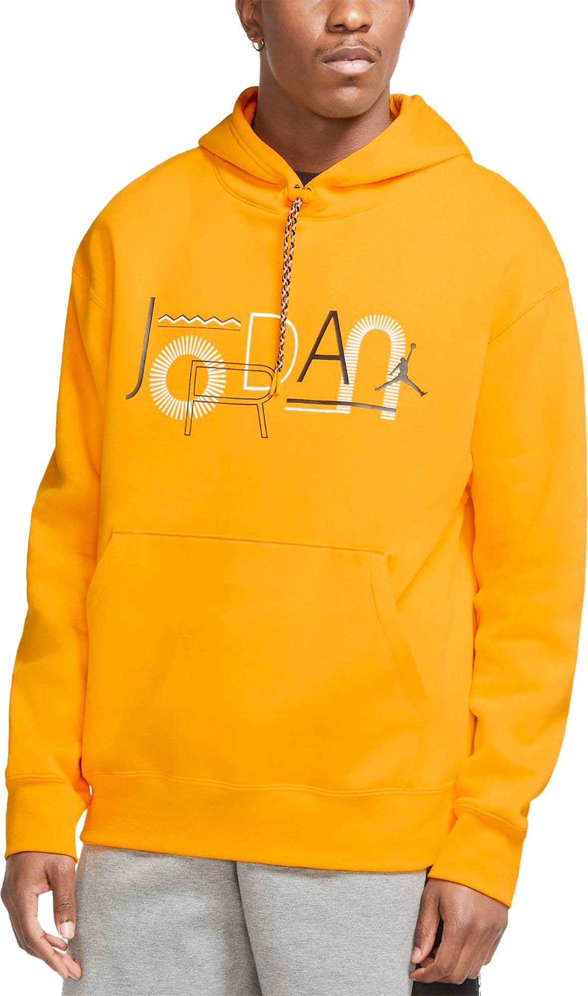 university gold hoodie