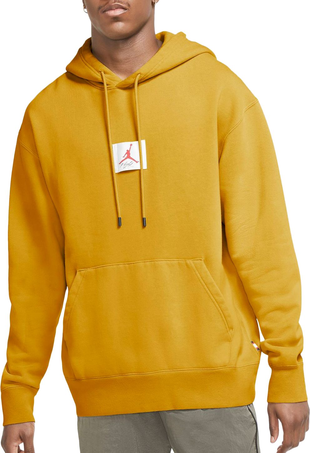 jordan yellow hoodie