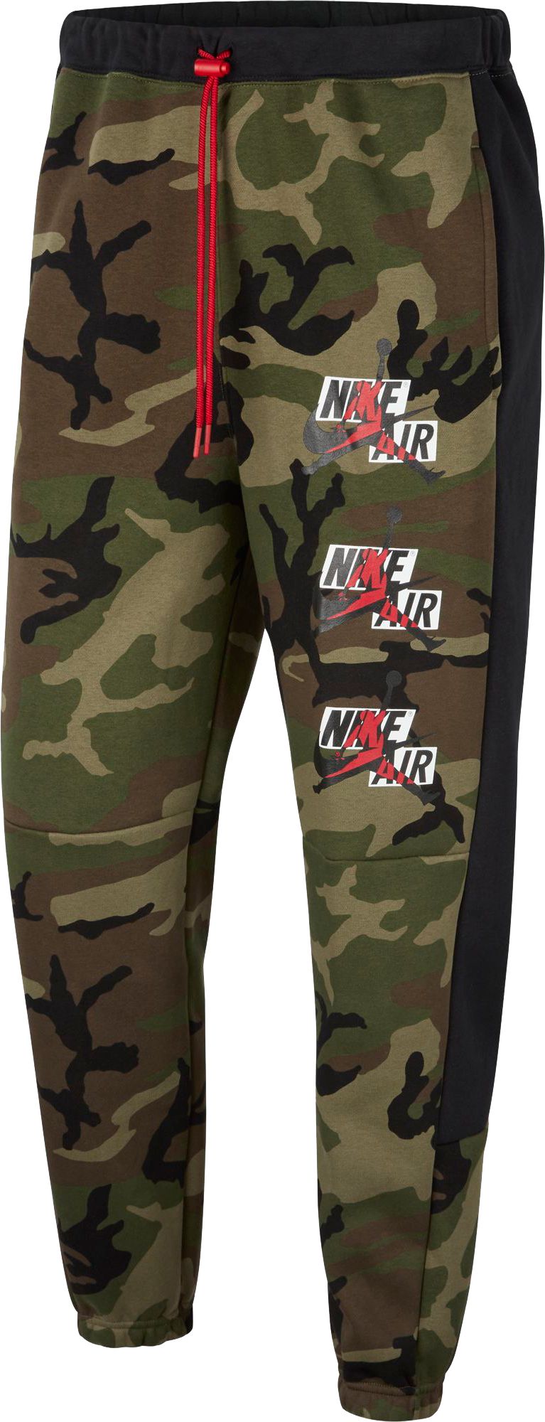 men's jordan jumpman camo fleece jogger pants