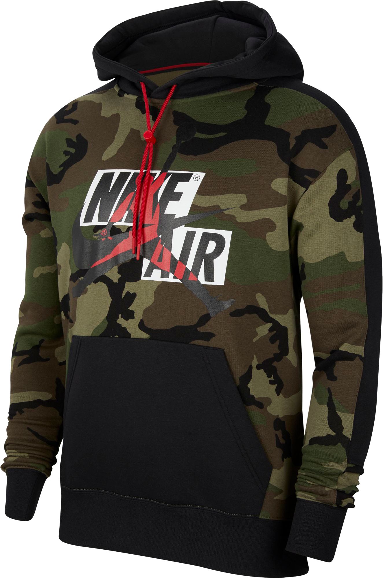 jordan camo fleece