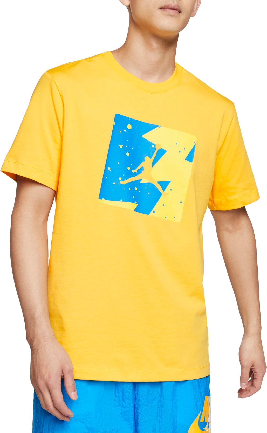 jordan t shirt yellow