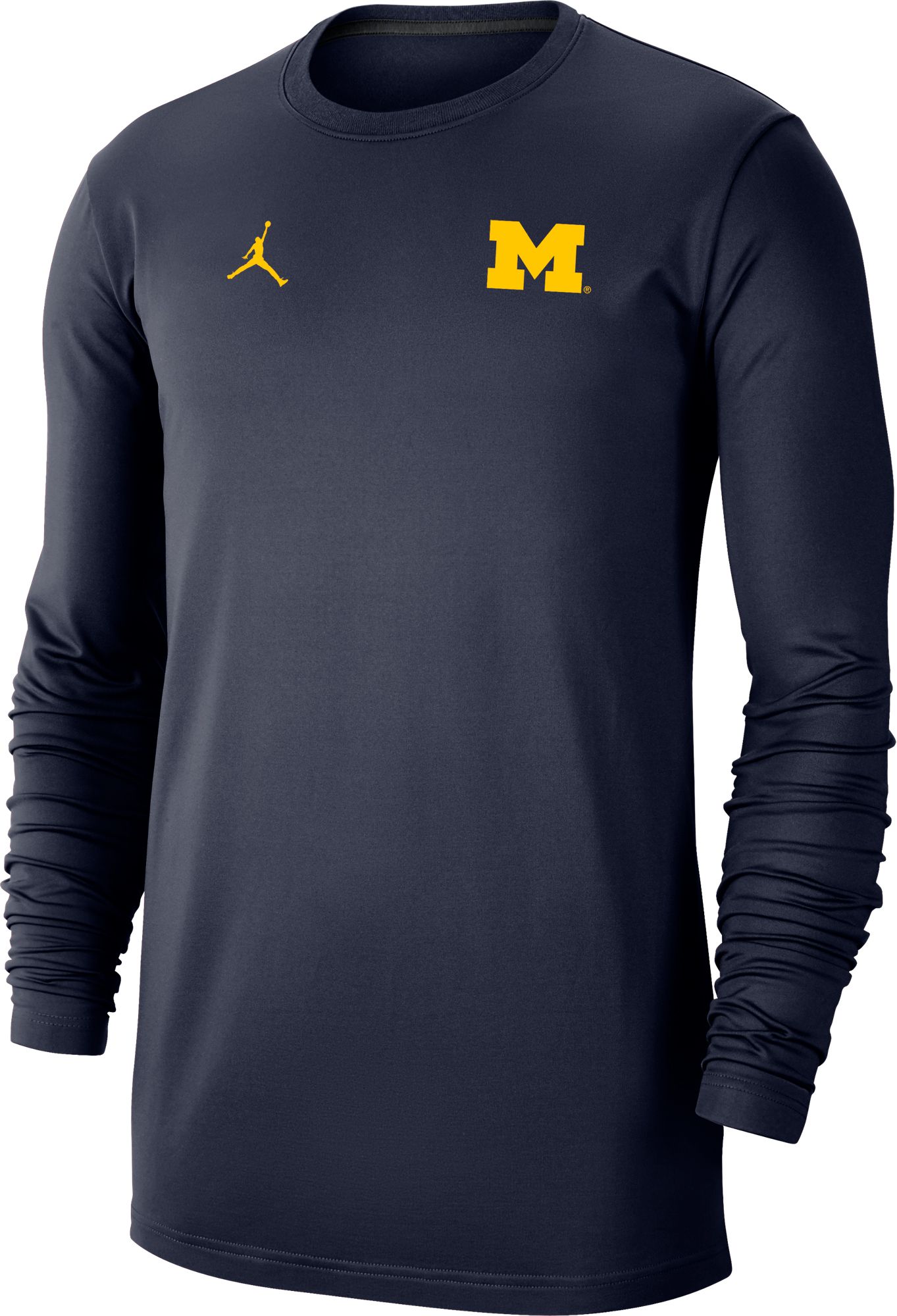 michigan long sleeve dri fit