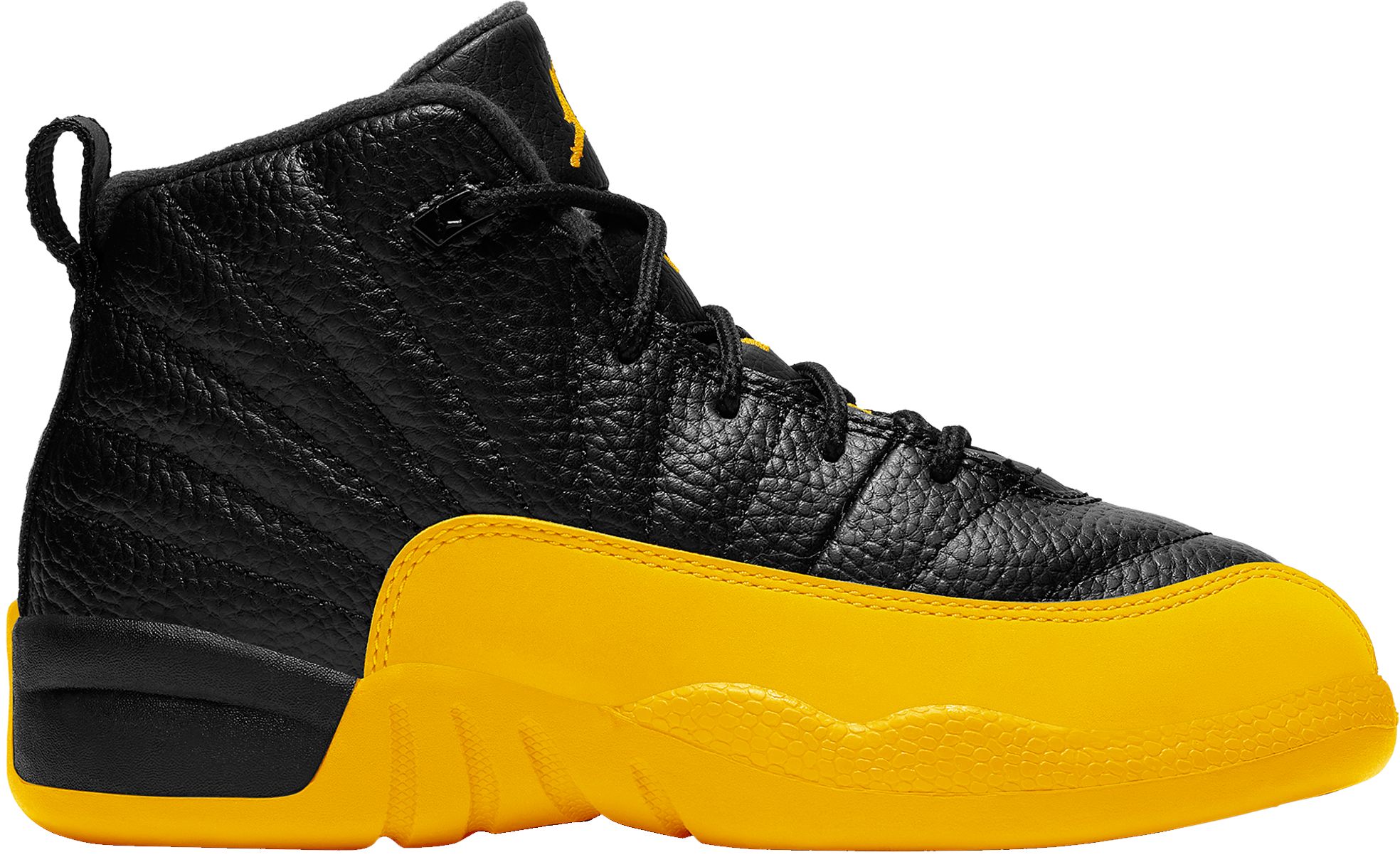 jordan retro 12 yellow and black