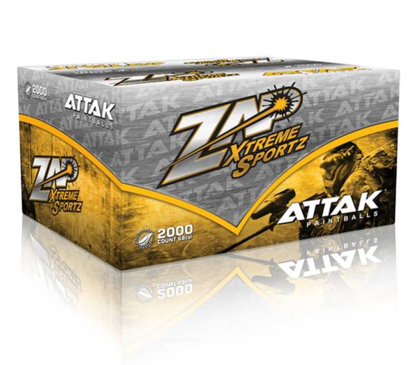 Zap Attack Yellow Paintballs 2,000ct. product image