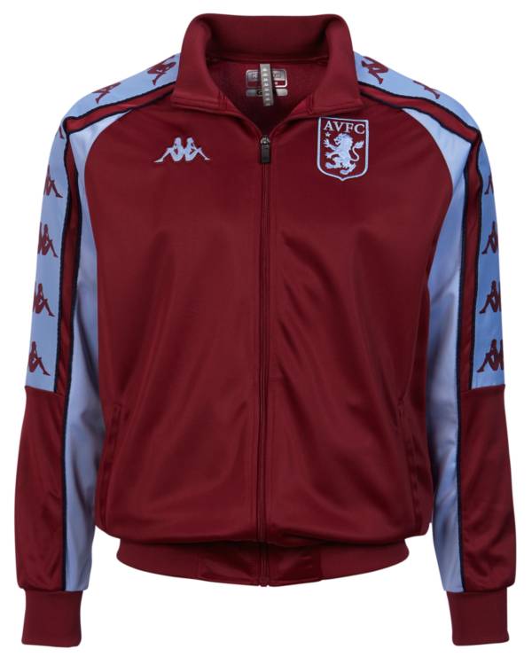 Kappa Men's Aston Villa Retro Maroon Jacket