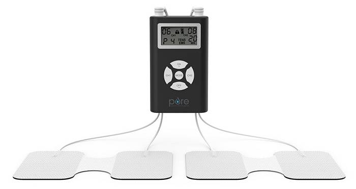 TENS Unit Combination Muscle Stimulator with 2 Channels, 10 Modes for Pain  Management and Rehabilitation for Muscle Relief of The Back, Neck, Arms