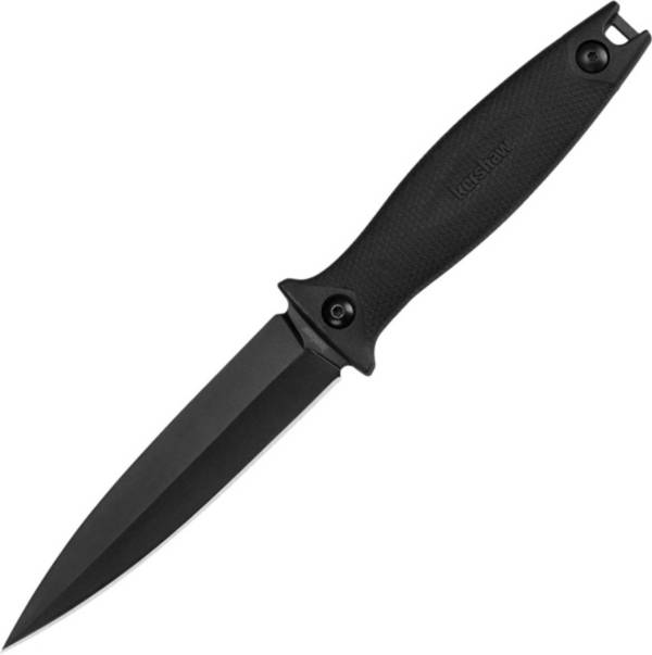 Kershaw Secret Agent Spear Point Fixed Blade Knife