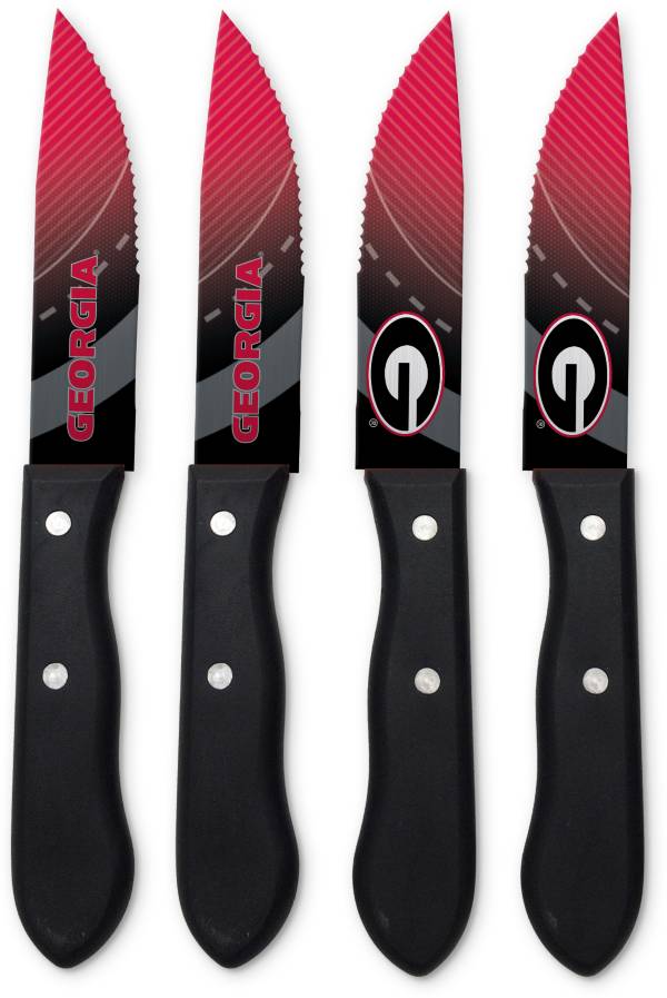 Sports Vault Georgia Bulldogs Steak Knives