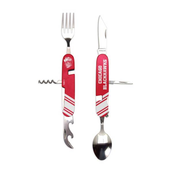 Sports Vault Chicago Blackhawks Utensil Multi-Tool