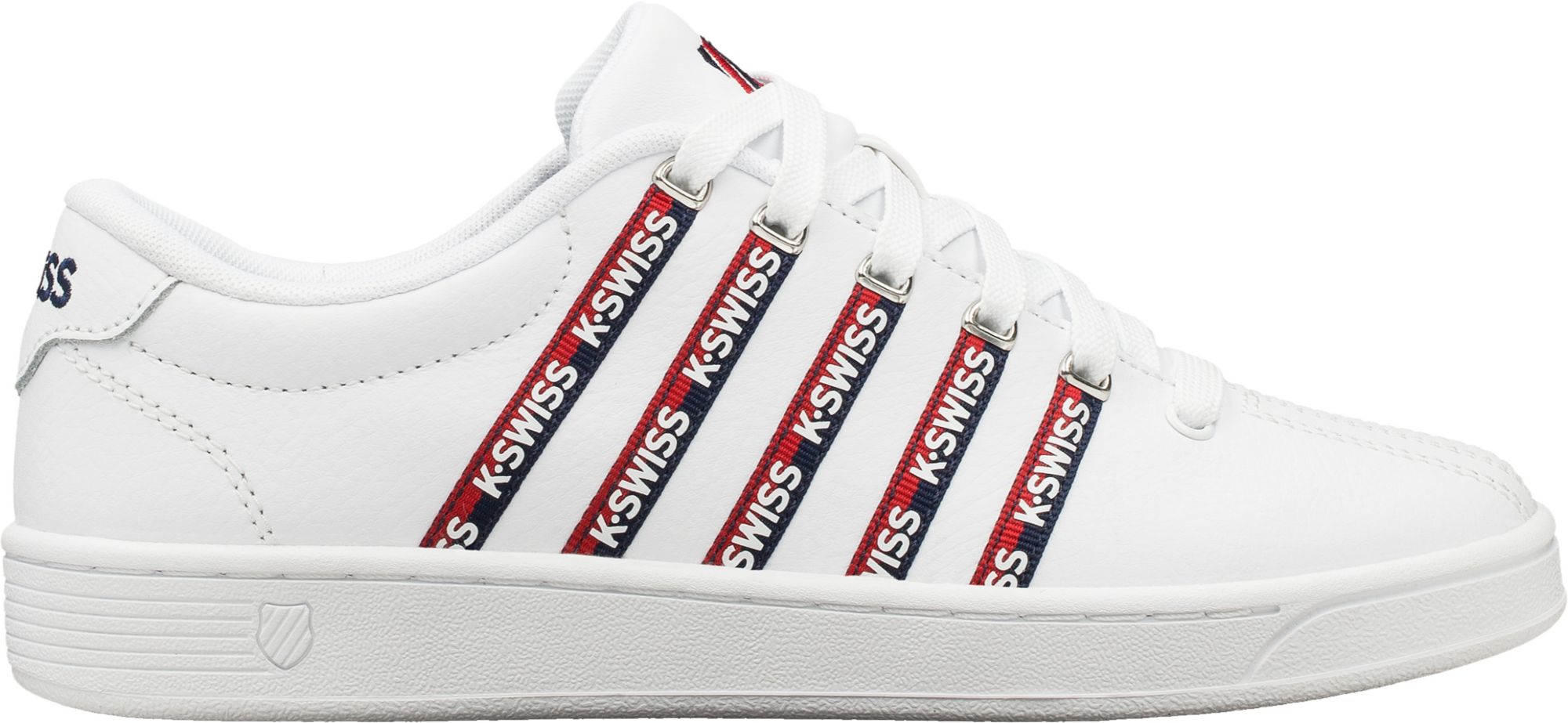 red white and blue k swiss