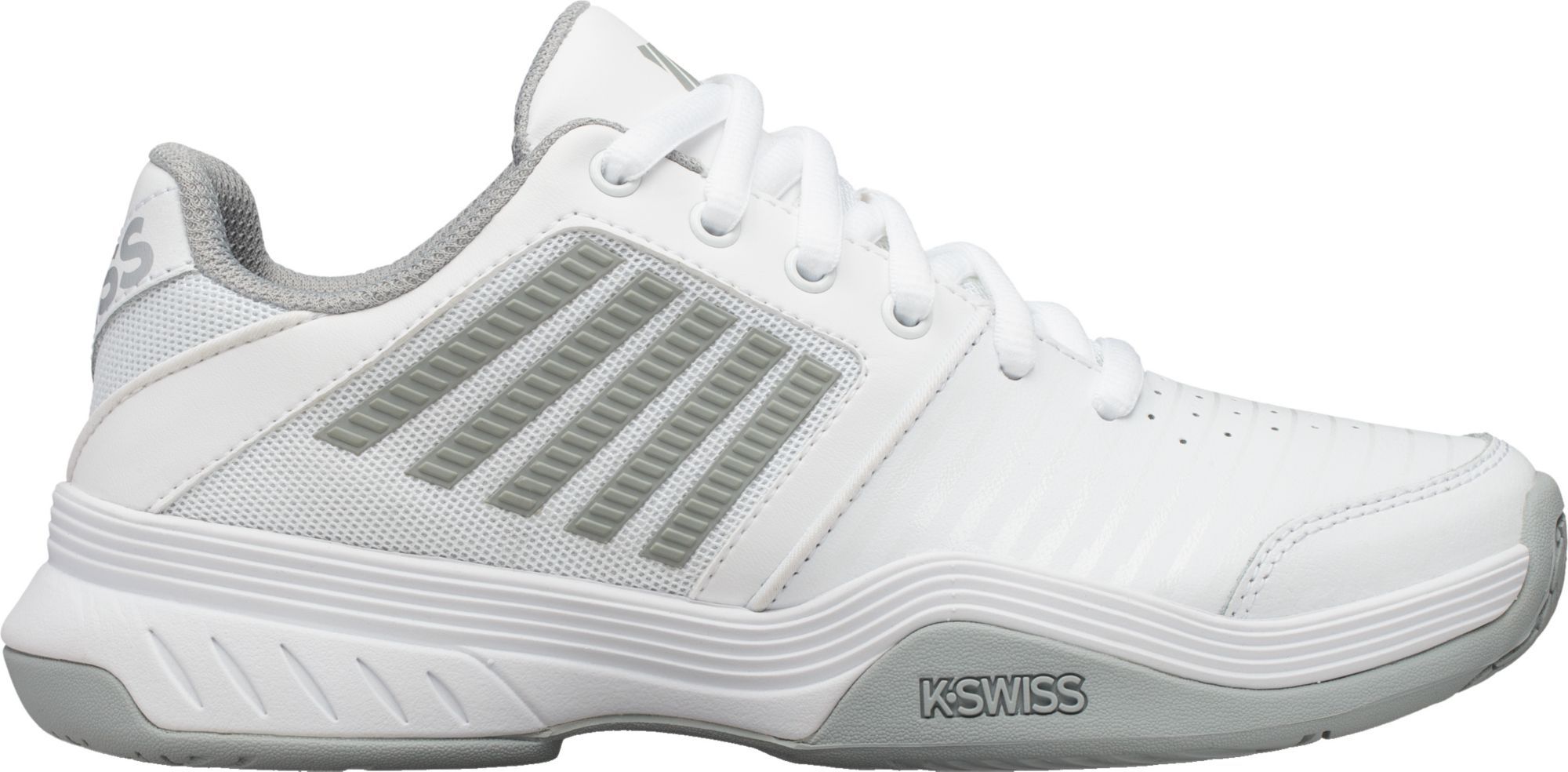 k swiss leather tennis shoes