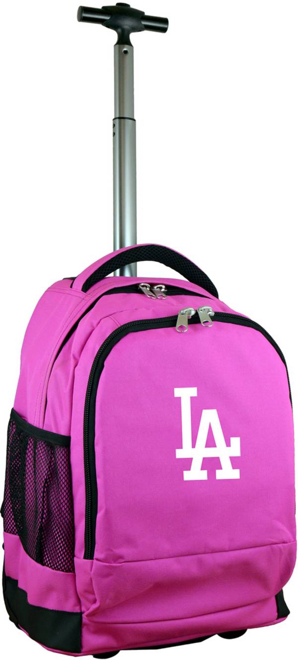 Mojo Los Angeles Dodgers Wheeled Premium Pink Backpack product image