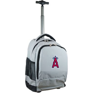 sorry, Mojo Los Angeles Angels Wheeled Premium Grey Backpack is currently out of stock
