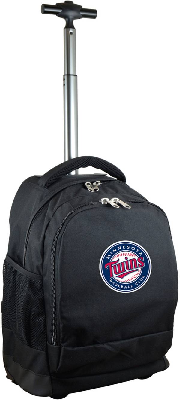 Mojo Minnesota Twins Wheeled Premium Black Backpack product image