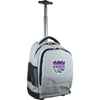 sorry, Mojo Sacramento Kings Wheeled Premium Grey Backpack is currently out of stock