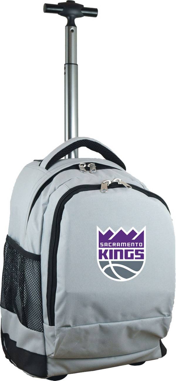 Mojo Sacramento Kings Wheeled Premium Grey Backpack Dick s Sporting Goods