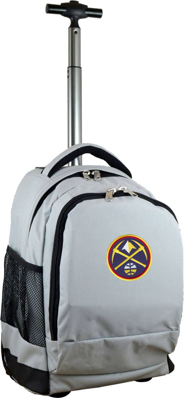 Mojo Denver Nuggets Wheeled Premium Grey Backpack product image