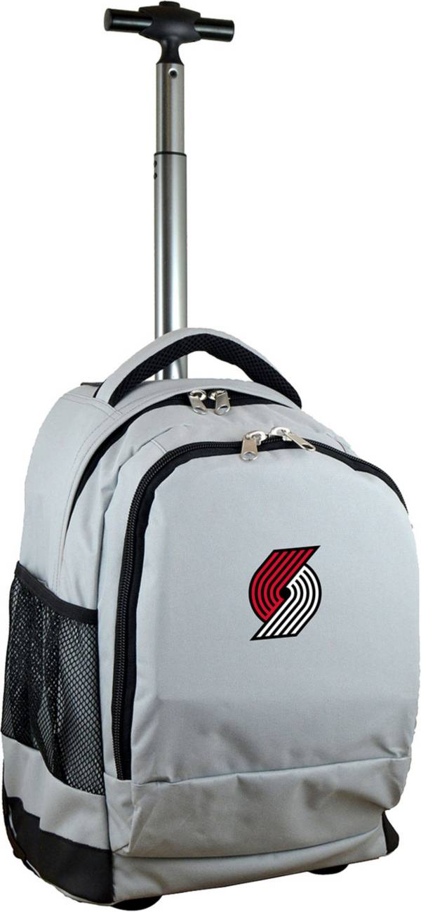 Mojo Portland Trail Blazers Wheeled Premium Grey Backpack product image