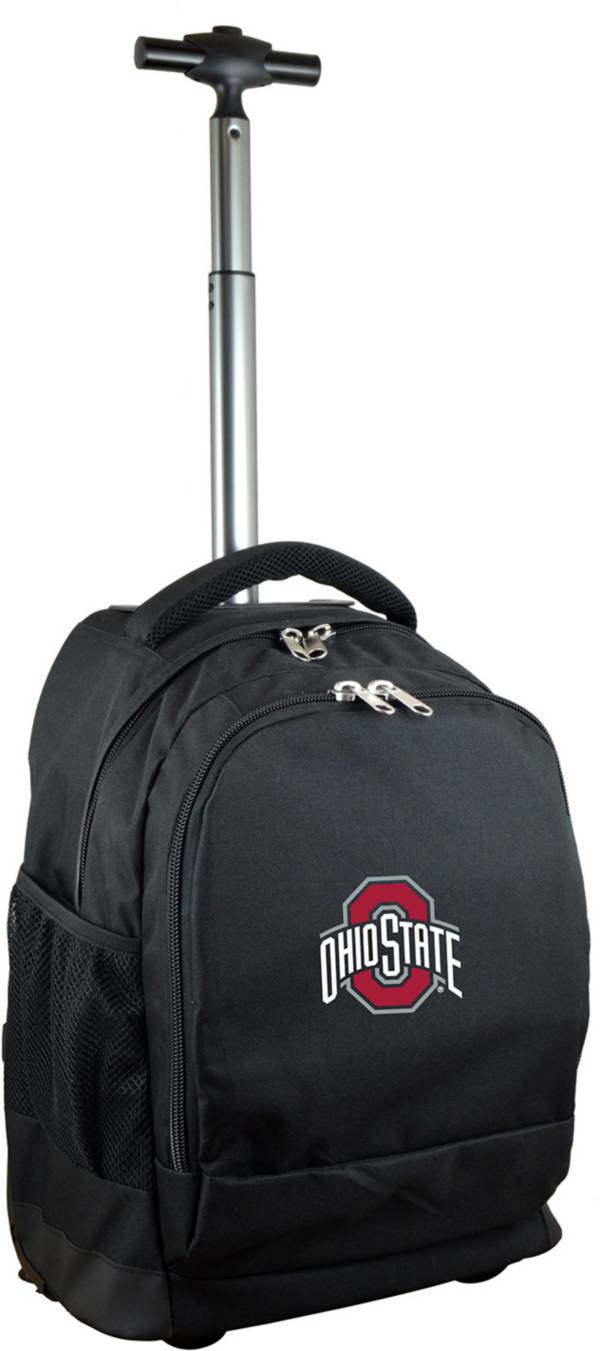 Mojo Ohio State Buckeyes Wheeled Premium Black Backpack | Dick's ...
