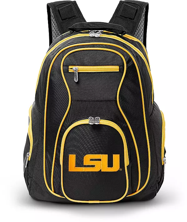 Mojo LSU Tigers Colored Trim Laptop Backpack
