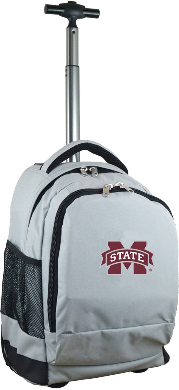 Mojo Mississippi State Bulldogs Wheeled Premium Grey Backpack product image