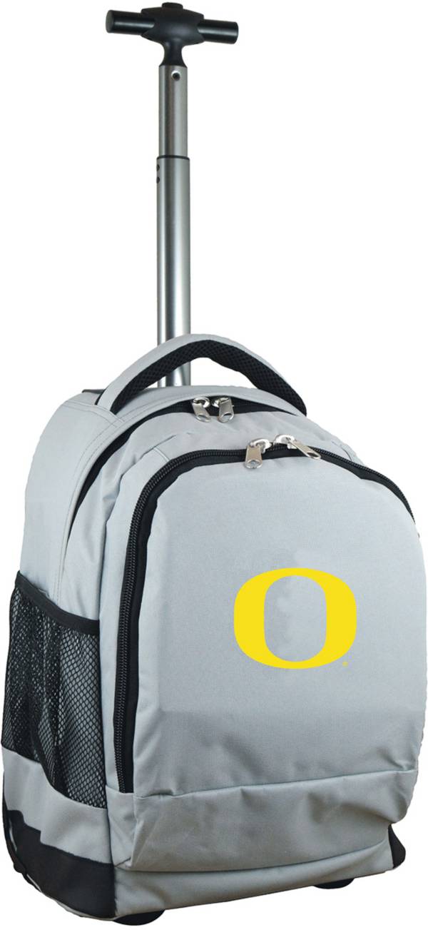 Mojo Oregon Ducks Wheeled Premium Grey Backpack Dick's Sporting Goods