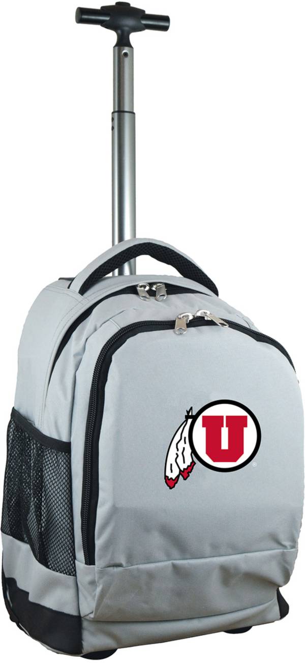 Mojo Utah Utes Wheeled Premium Grey Backpack product image