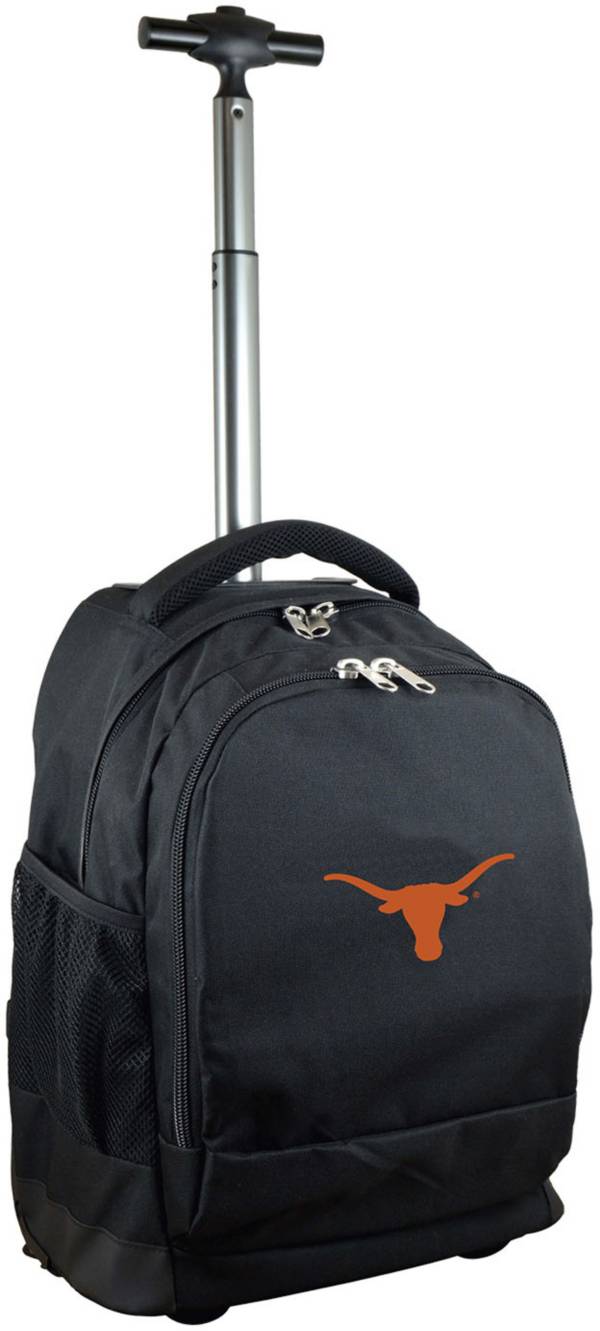 Mojo Texas Longhorns Wheeled Premium Black Backpack product image