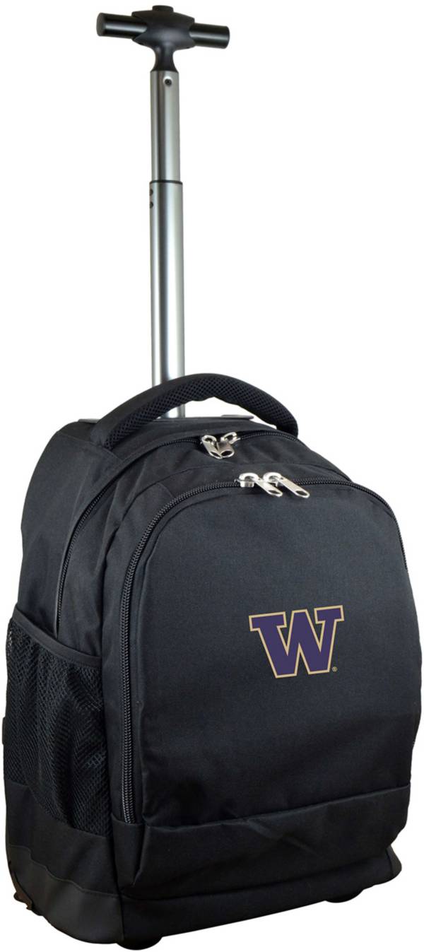Mojo Washington Huskies Wheeled Premium Black Backpack product image