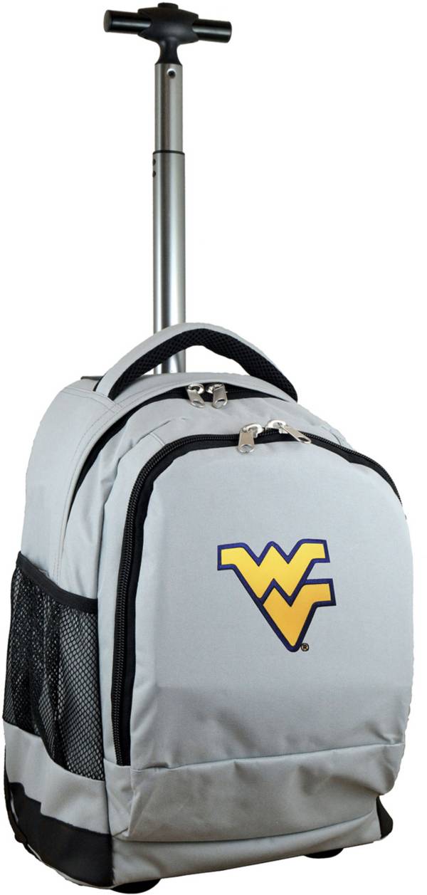 Mojo West Virginia Mountaineers Wheeled Premium Grey Backpack DICK'S