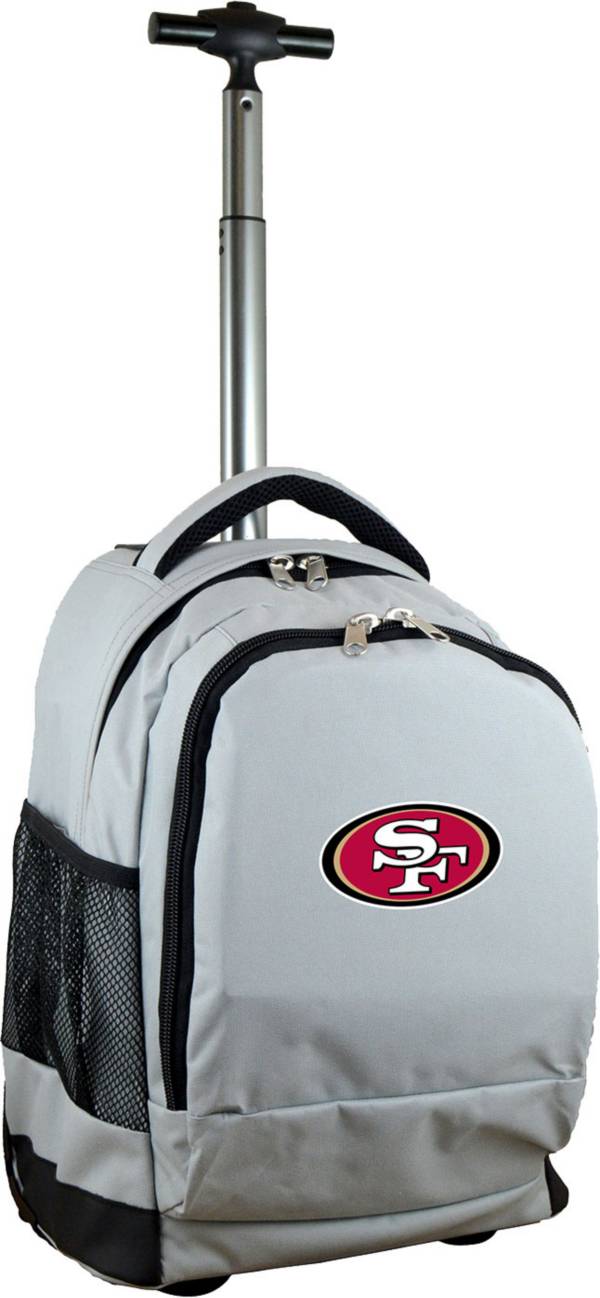 Mojo San Francisco 49ers Wheeled Premium Grey Backpack product image
